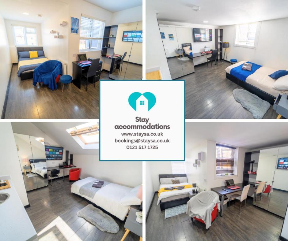 Staysa Equipped Studios Near Qe And Uob In Guesthouse Close To The City! Бірмінгем Екстер'єр фото